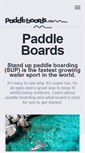 Mobile Screenshot of paddleboards.com